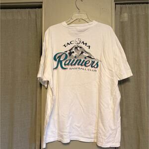 Tacoma Rainiers Baseball Club T‑Shirt | XL | White